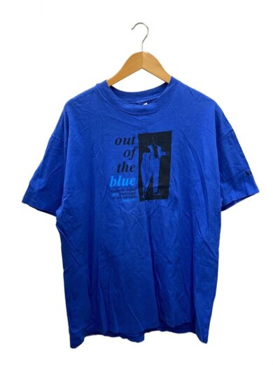 商品画像：Tシャツ/XL/コットン/BLU 1