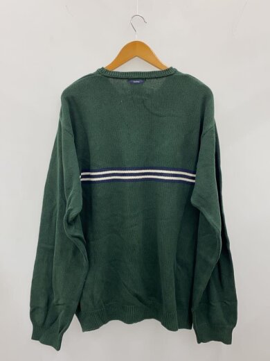 商品画像：ニット・セーター(厚手)/XXL/コットン/GRN 2