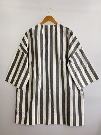 商品画像：半袖ワンピース/FREE/コットン/GRY/ストライプ/VC-1790 2