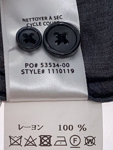 商品画像：アロハシャツ/L/レーヨン/BLK/総柄 4