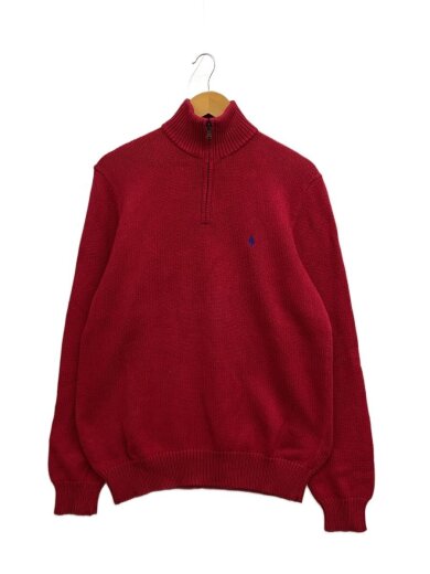 商品画像：ニット・セーター(厚手)/L/コットン/RED// 1
