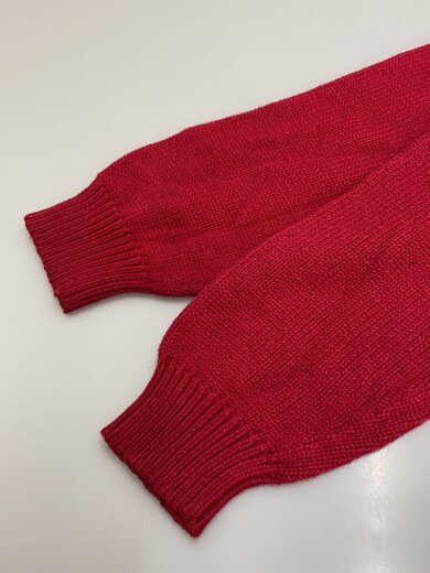 商品画像：ニット・セーター(厚手)/L/コットン/RED// 5