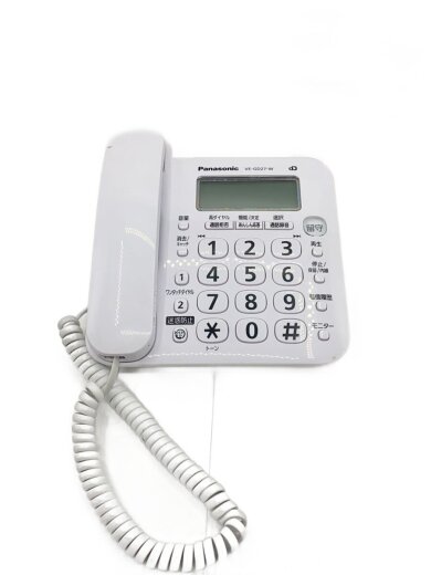 商品画像：電話機 VE-GD27DL-W 1