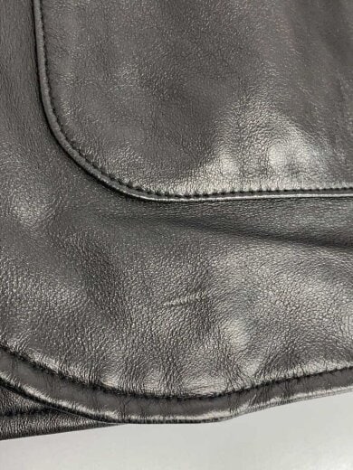 商品画像：レザージャケット・ブルゾン/S/羊革/BLK/668-3213203 7