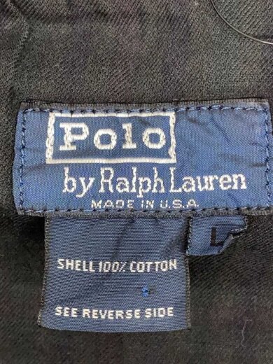 商品画像：ジャケット/L/コットン/BLK/無地// 3