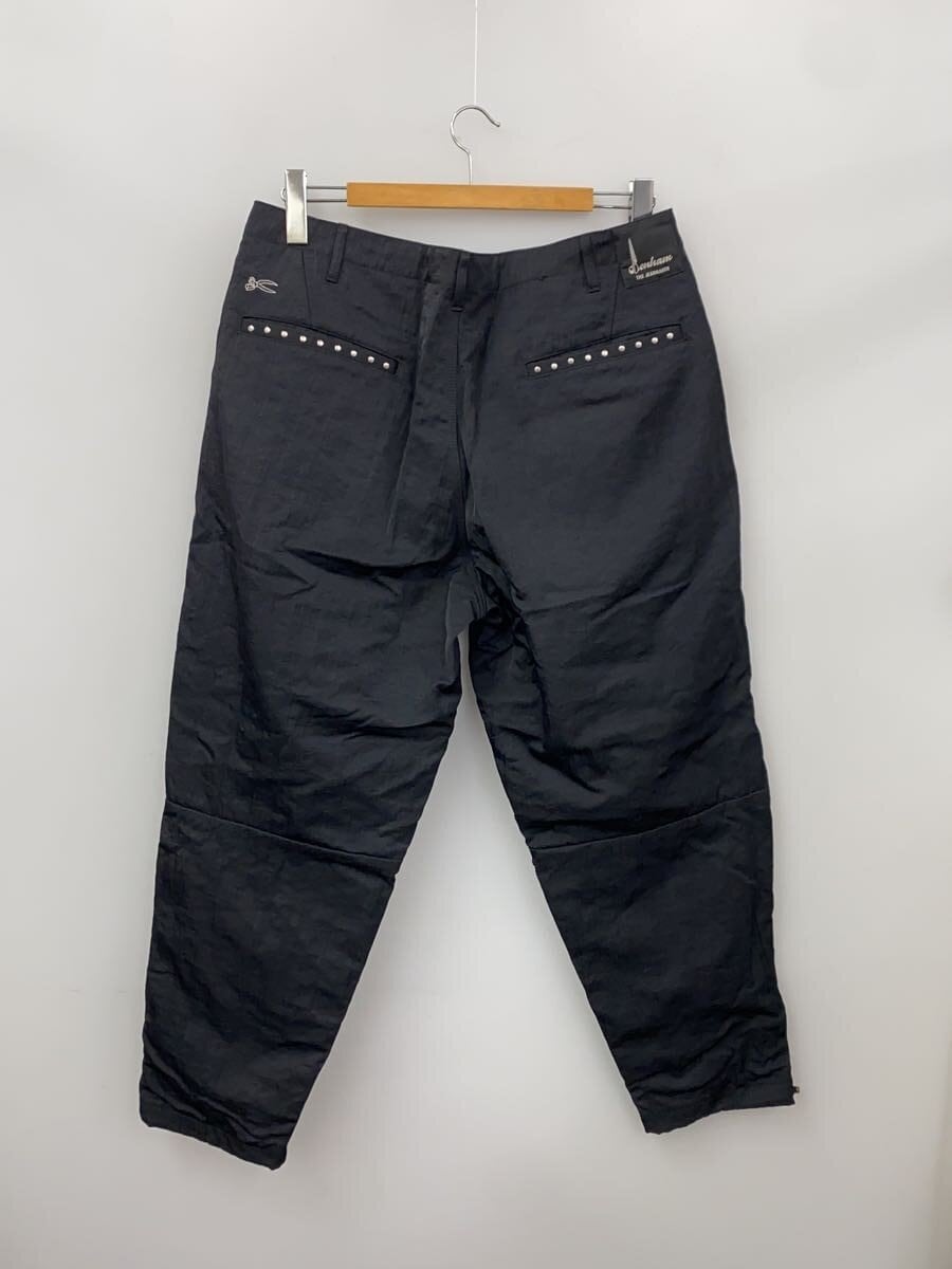 DENHAM / ボトム/L/ナイロン/BLK/27211-2-10005
