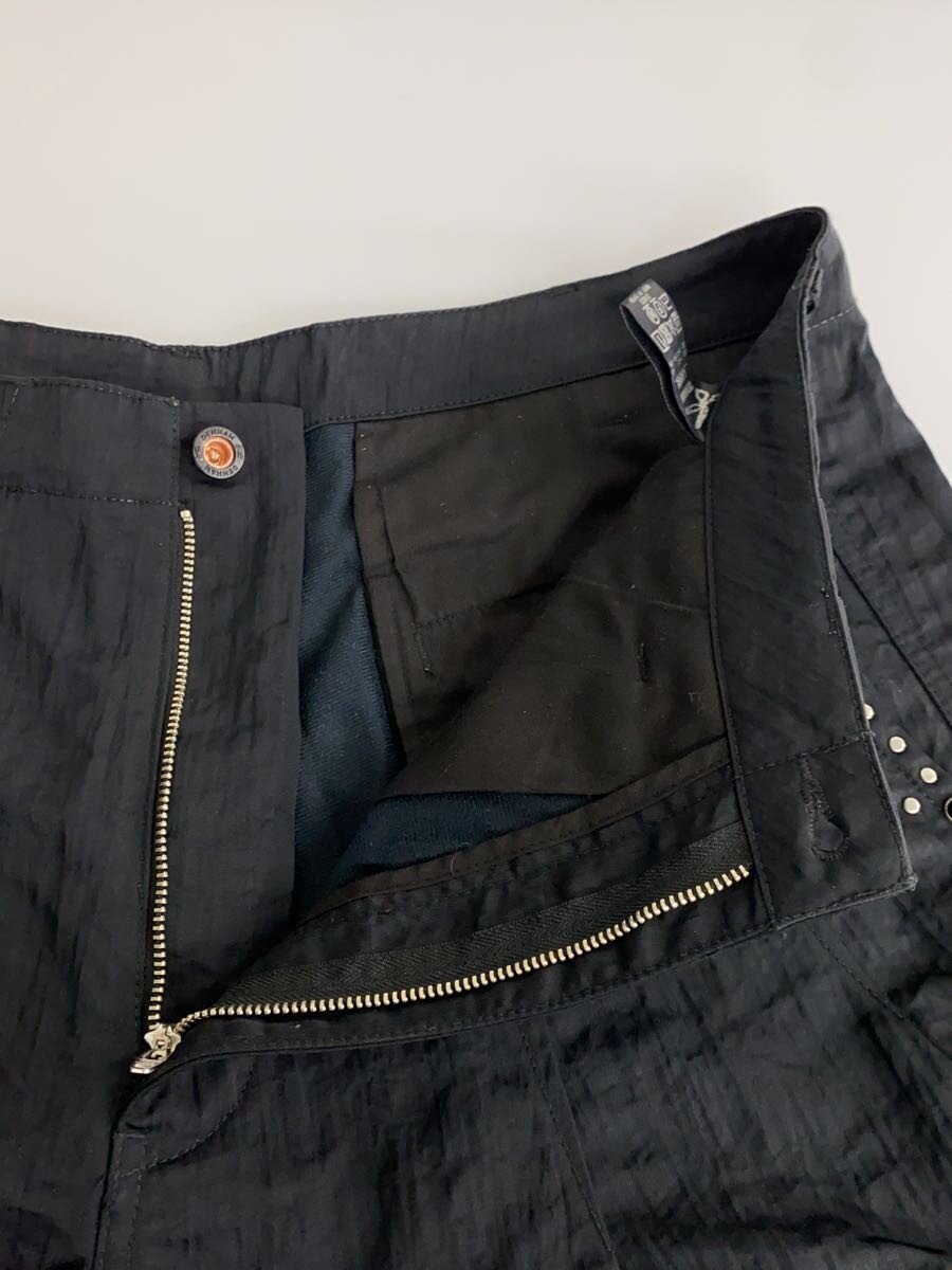 DENHAM / ボトム/L/ナイロン/BLK/27211-2-10005