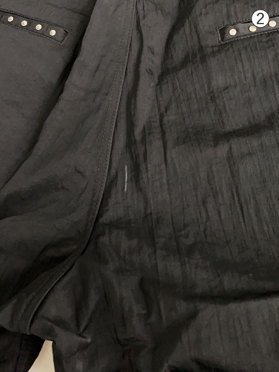 DENHAM / ボトム/L/ナイロン/BLK/27211-2-10005