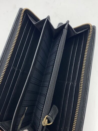 商品画像：長財布/レザー/BLK/メンズ 4