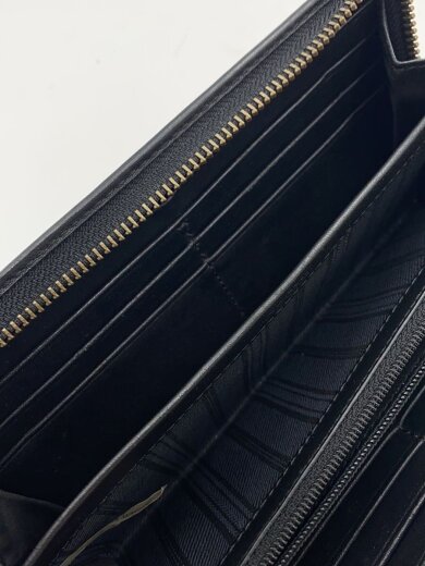 商品画像：長財布/レザー/BLK/メンズ 7