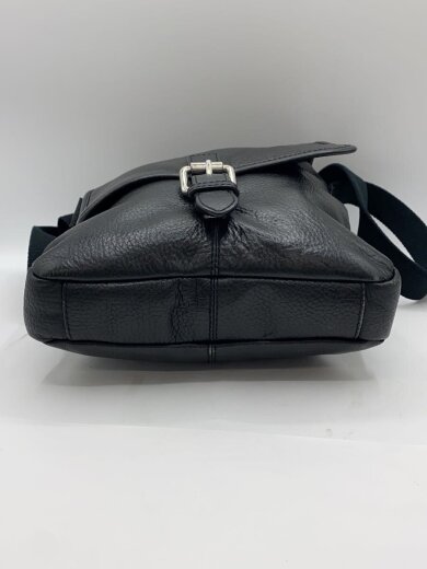 商品画像：ショルダーバッグ/レザー/BLK/無地 4