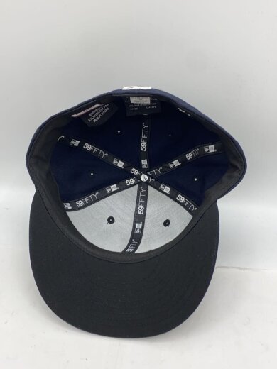 商品画像：キャップ/7 1/2/ポリエステル/NVY/無地/メンズ 4