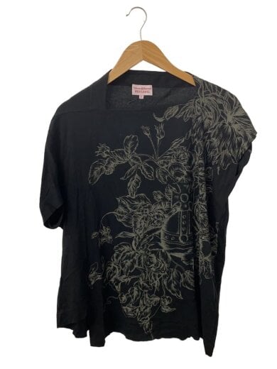 Tシャツ/2/コットン/BLK/16-01-372003