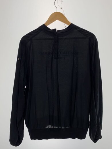 商品画像：長袖ブラウス/38/ナイロン/BLK/無地/bb31-102 2