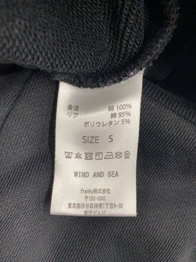 商品画像：パーカー/S/コットン/BLK/WDS-O-SIG-25-Q2-CS-01 4