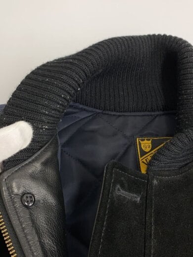 商品画像：スタジャン/46/スウェード/NVY 6