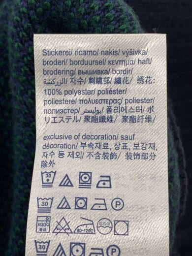 商品画像：カーディガン(厚手)/XL/ポリエステル/モノグラム// 4