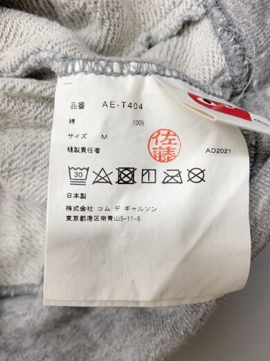 商品画像：パーカー/M/コットン/GRY/AE-T404// 4