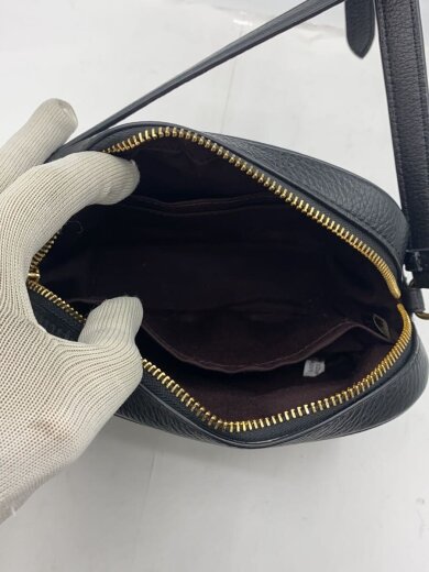 商品画像：ショルダーバッグ/レザー/BLK/無地/ca069 5