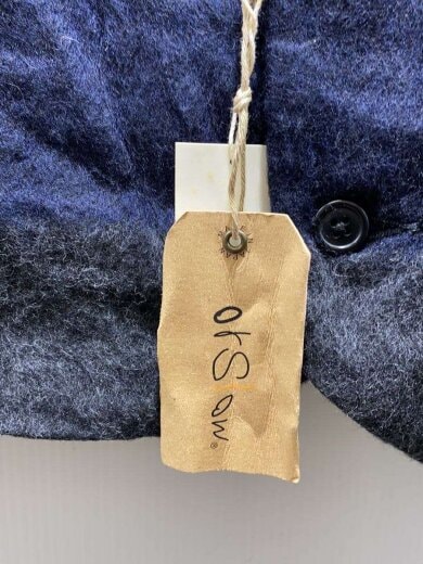 商品画像：ベスト/2/ウール/GRY/ボーダー/01-9010-60 3