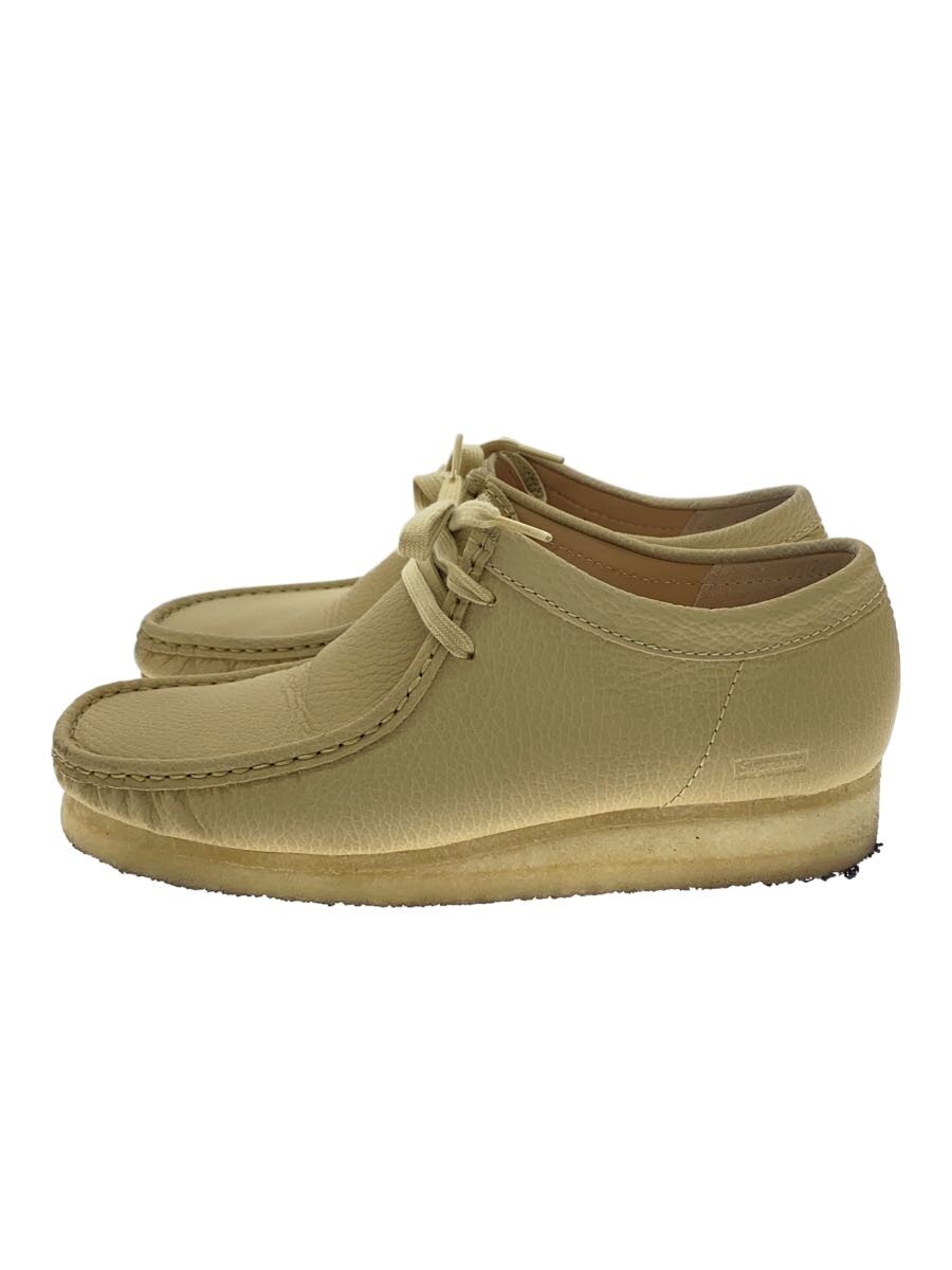 Clarks × Supreme / ローカットスニーカー/UK7.5/IVO/レザー/11826