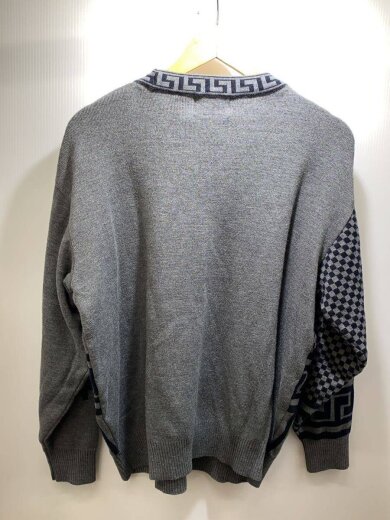 画像：VERSACE JEANS COUTUREニット・セーター(厚手)/--/ウール/GRY/総柄2