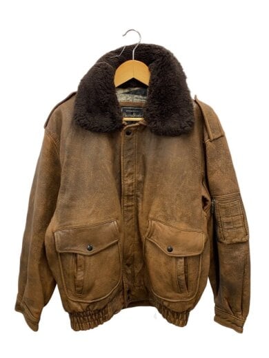 商品画像：Pierere Bonee/レザージャケット・ブルゾン/L/レザー/BRW 1