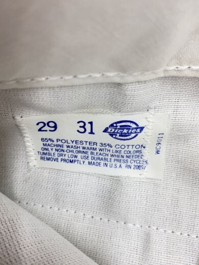 商品画像：チビタグ/ワークパンツ/29/ポリエステル/BEG/無地 5