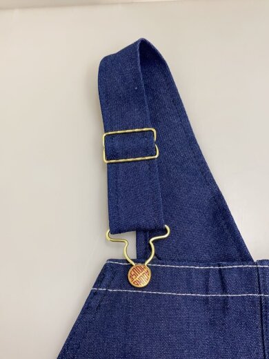 商品画像：オーバーオール/38/デニム/IDG/無地 6