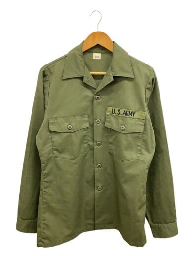 商品画像：ユーティリティ長袖シャツ/15.5/ポリエステル/KHK/無地/OG-507 1