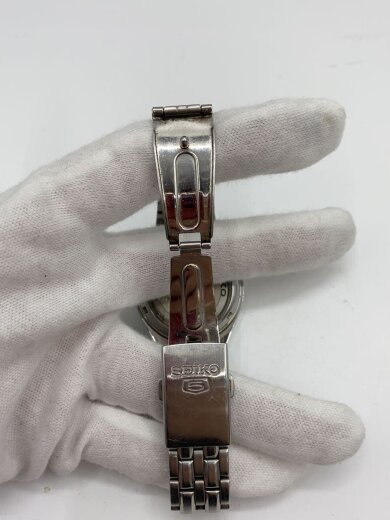 商品画像：自動巻腕時計/アナログ/ステンレス/BLK/SLV/SS/7S26A// 4