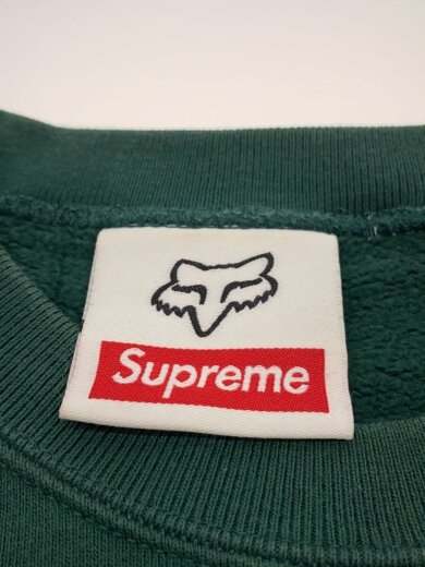 商品画像：19AW/Honda Fox Racing Crewneck/スウェット/S/コットン/グリーン// 3