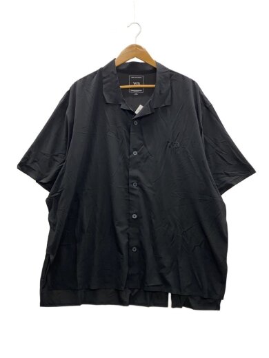 商品画像：半袖シャツ/XL/ポリエステル/BLK/無地/JD1457 1