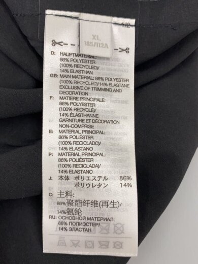 商品画像：半袖シャツ/XL/ポリエステル/BLK/無地/JD1457 4