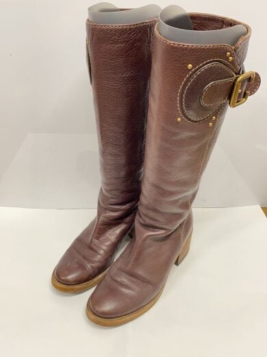 商品画像：ロングブーツ/36/BRW/レザー 2