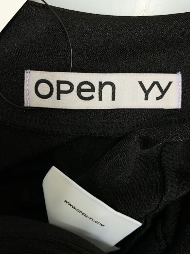 商品画像：YY233DR002/ノースリーブワンピース/2/ポリエステル/BLK/ホルターネック 3