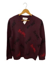 CE280/ニット・セーター(厚手)/S/ウール/BRD/総柄