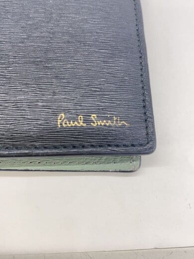 商品画像：2つ折り財布/レザー/BLK/メンズ 3