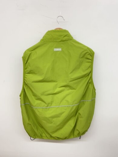 商品画像：ナイロンベスト/M/ナイロン/GRN/無地 2