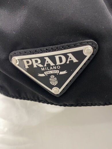 商品画像：PRADA キャップ L BLK 無地 メンズ 1HC274　2DMI 6