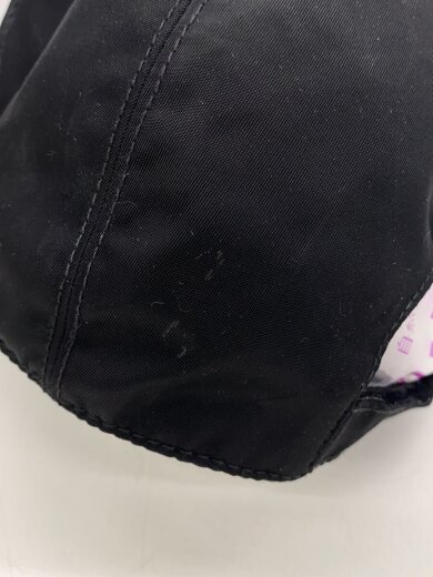 商品画像：PRADA キャップ L BLK 無地 メンズ 1HC274　2DMI 9