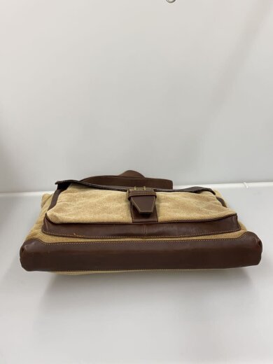 商品画像：ショルダーバッグ/キャンバス/BRW/2WAY 4