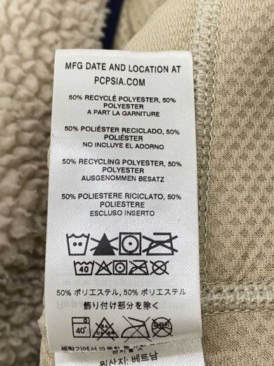 商品画像：23056FA19/肘ボア潰れ有/フリースジャケット/M/ポリエステル/ 4