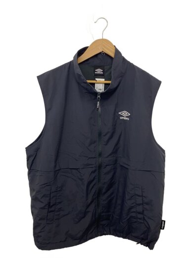 商品画像：14472/ベストジャケット/XL/ナイロン/BLK/無地 1