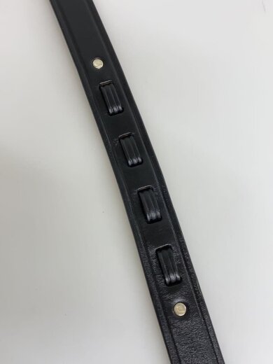 商品画像：ベルト/レザー/BLK/無地/メンズ/2280/サイズ28 4