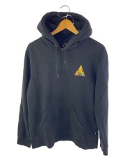 パーカー/M/コットン/BLK/プリント/pf00395