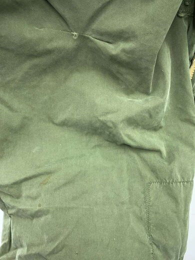 商品画像：M-65フィッシュテールパーカー/M/コットン/KHK/無地/背タグ取れかけ/フロント汚れ穴有 7