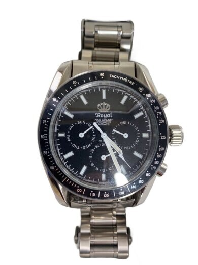 商品画像：Royal Polo/自動巻腕時計/アナログ/SLV 1