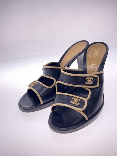 商品画像：サンダル/37/BLK/レザー 2