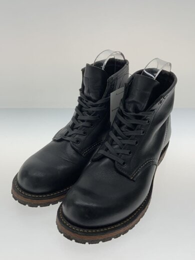 商品画像：レースアップブーツ/25cm/BLK/レザー/9414 2